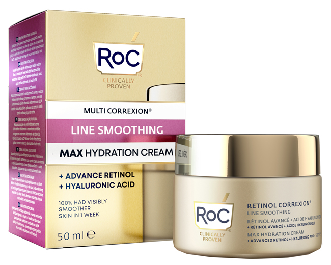 ROC RETINOL CORREXION LINE SMOOTHING CREMA VISO 50 ML - Farmacia Artemisia di Montecuollo Dott. Angelo snc