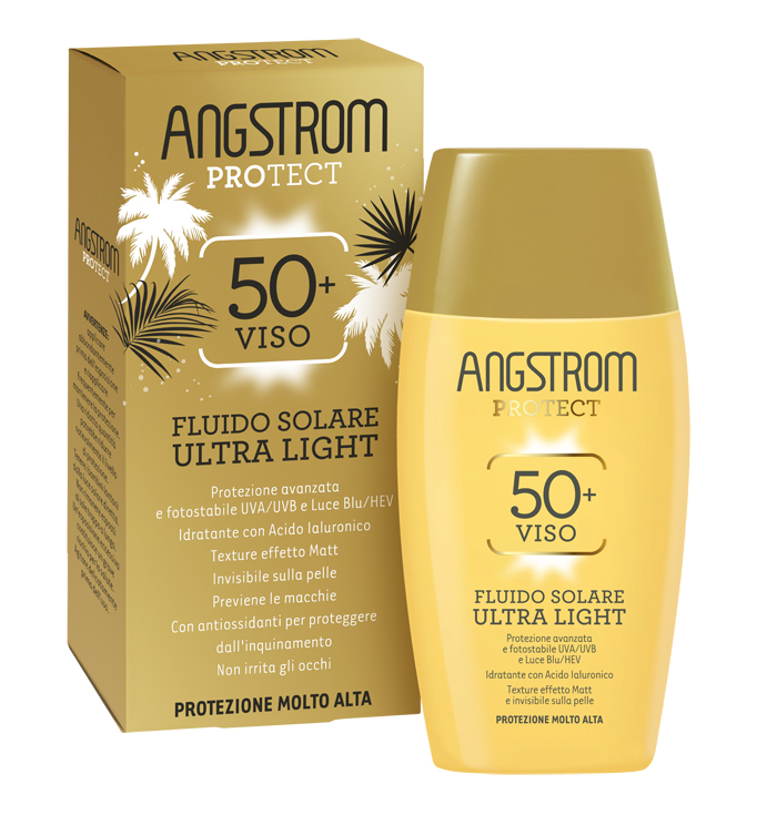 ANGSTROM FLUIDO SOLARE VISO ULTRA LIGHT SPF 50+ 40 ML - Farmacia Artemisia di Montecuollo Dott. Angelo snc