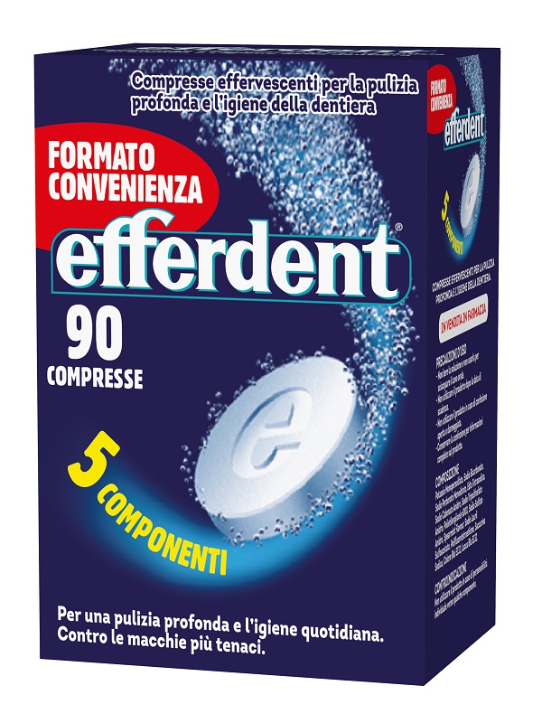 EFFERDENT 90 COMPRESSE EFFERVESCENTI - Farmacia Artemisia di Montecuollo Dott. Angelo snc