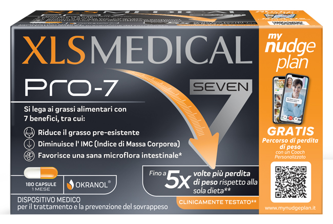 XLS MEDICAL PRO 7 180 CAPSULE - Farmacia Artemisia di Montecuollo Dott. Angelo snc