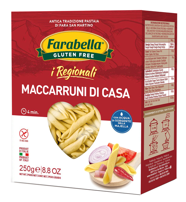 FARABELLA MACCARRUNI CASA I REGIONALI 250 G - Farmacia Artemisia di Montecuollo Dott. Angelo snc