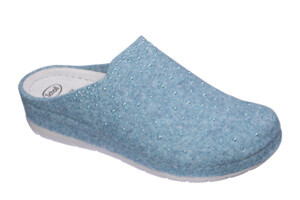 CALZATURA INVERNESS FELT+STRASS WOMAN LIGHT BLUE 38 - Farmacia Artemisia di Montecuollo Dott. Angelo snc