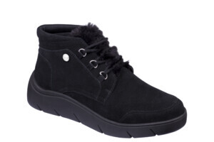 CALZATURA LA THUILE SUEDE+SYNTHETIC FUR WOMAN BLACK 38 - Farmacia Artemisia di Montecuollo Dott. Angelo snc