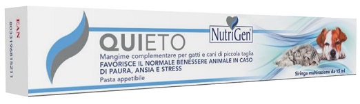 QUIETO PASTA CANI/GATTI 15 ML NUTRIGEN - Farmacia Artemisia di Montecuollo Dott. Angelo snc
