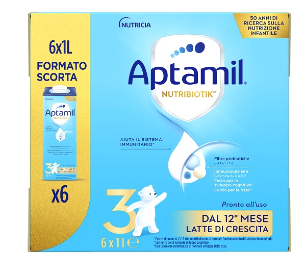 APTAMIL 3 LATTE 6 X 1000 ML - Farmacia Artemisia di Montecuollo Dott. Angelo snc