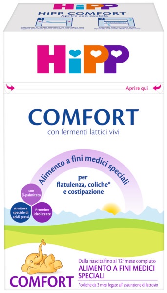 HIPP LATTE COMFORT 600 G - Farmacia Artemisia di Montecuollo Dott. Angelo snc