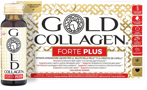 GOLD COLLAGEN FORTE PLUS 10 FLACONI DA 50 ML 5G COLLAGENE - Farmacia Artemisia di Montecuollo Dott. Angelo snc