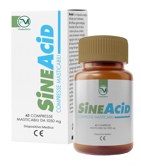 SINEACID 45 COMPRESSE MASTICABILI - Farmacia Artemisia di Montecuollo Dott. Angelo snc
