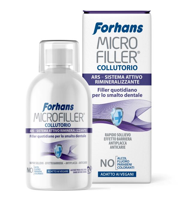 FORHANS MICROFILLER COLLUTORIO 500 ML - Farmacia Artemisia di Montecuollo Dott. Angelo snc