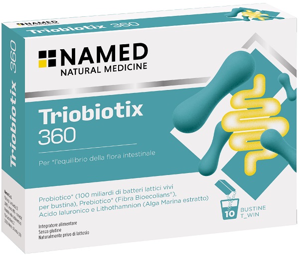 TRIOBIOTIX360 10 BUSTINE DA 4 G CON EDULCORANTE - Farmacia Artemisia di Montecuollo Dott. Angelo snc