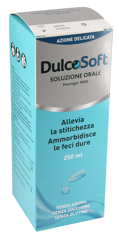 DULCOSOFT SOLUZIONE ORALE 250 ML - Farmacia Artemisia di Montecuollo Dott. Angelo snc