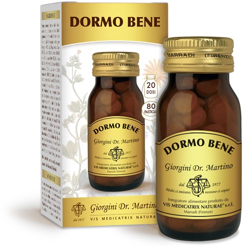 DORMO BENE 80 PASTIGLIE - Farmacia Artemisia di Montecuollo Dott. Angelo snc