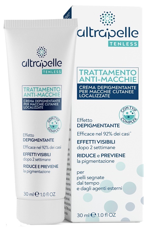 ALTRAPELLE TENLESS TRATTAMENTO ANTI MACCHIE CREMA DEPIGMENTANTE 30 ML - Farmacia Artemisia di Montecuollo Dott. Angelo snc
