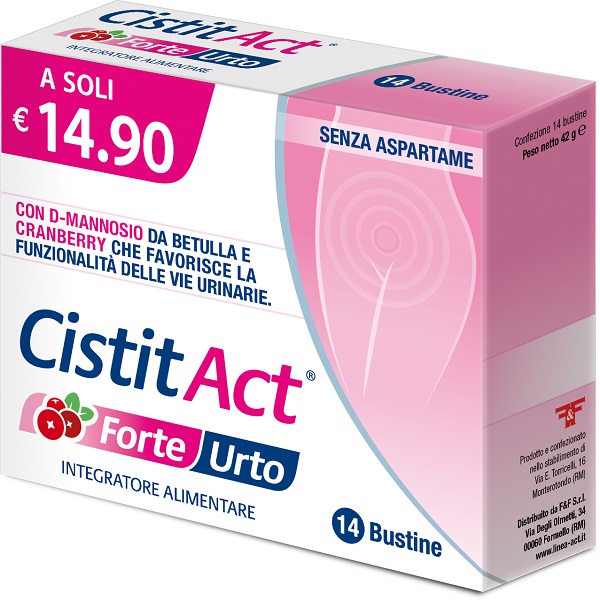 CISTIT ACT FORTE URTO 14 BUSTINE - Farmacia Artemisia di Montecuollo Dott. Angelo snc