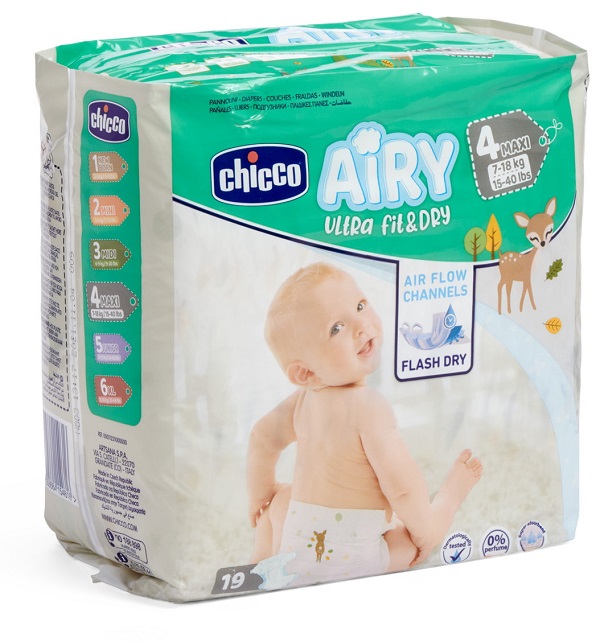 CHICCO PANNOLINI MAXI 19X6 - Farmacia Artemisia di Montecuollo Dott. Angelo snc