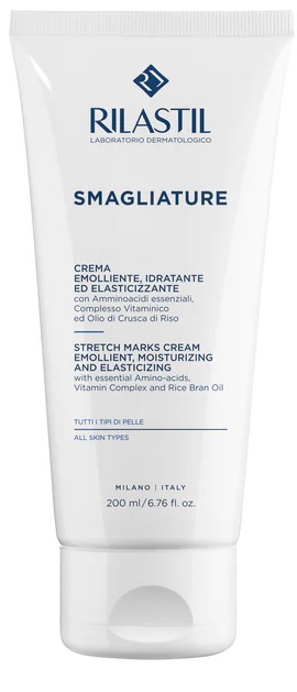 RILASTIL SMAGLIATURE CREMA EMOLLIENTE IDRATANTE ED ELASTICIZZANTE 200 ML - Farmacia Artemisia di Montecuollo Dott. Angelo snc
