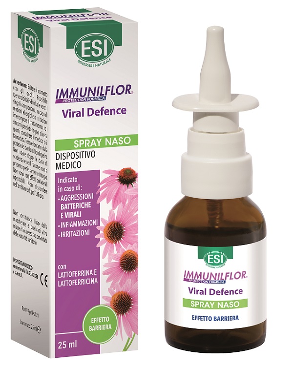 ESI IMMUNILFLOR SPRAY NASO 25 ML - Farmacia Artemisia di Montecuollo Dott. Angelo snc