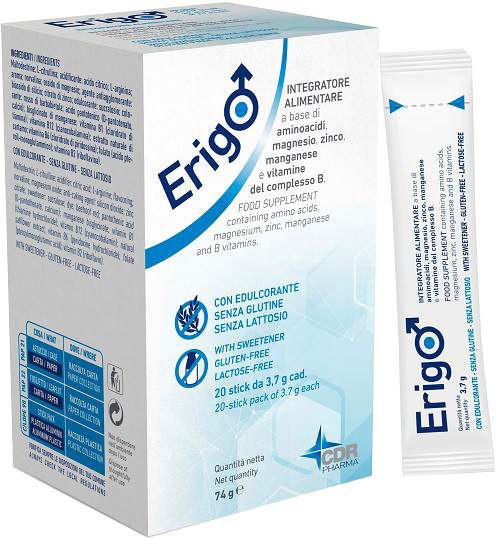 ERIGO 20 STICK DA 3,7 G - Farmacia Artemisia di Montecuollo Dott. Angelo snc