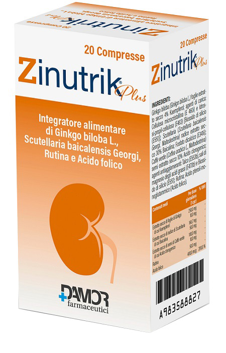 ZINUTRIK PLUS 20 COMPRESSE - Farmacia Artemisia di Montecuollo Dott. Angelo snc