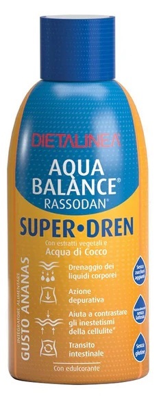 AQUA BALANCE RASSODAN SUPER DREN ANANAS 500 ML - Farmacia Artemisia di Montecuollo Dott. Angelo snc