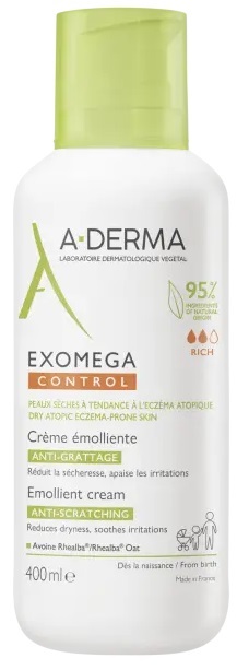 EXOMEGA CONTROL CREMA EMOLLIENTE 400 ML - Farmacia Artemisia di Montecuollo Dott. Angelo snc