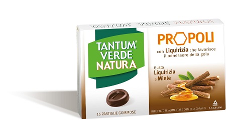 TANTUM VERDE NATURA 15 PASTIGLIE LIQUIRIZIA - Farmacia Artemisia di Montecuollo Dott. Angelo snc