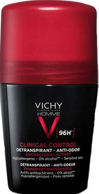 VICHY HOMME DEODORANTE CLINICAL CONTROL 96H ROLL 50 ML - Farmacia Artemisia di Montecuollo Dott. Angelo snc