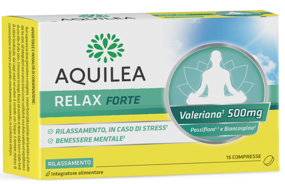 AQUILEA RELAX FORTE 15 COMPRESSE - Farmacia Artemisia di Montecuollo Dott. Angelo snc