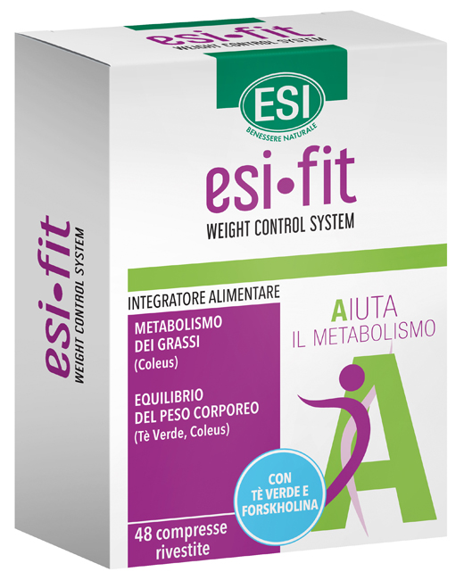 ESI FIT AIUTA CON THE VERDE 48 COMPRESSE - Farmacia Artemisia di Montecuollo Dott. Angelo snc