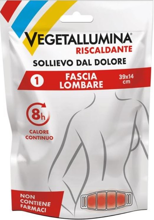 VEGETALLUMINA FASCIA LOMBARE RISCALDANTE 1 PEZZO - Farmacia Artemisia di Montecuollo Dott. Angelo snc