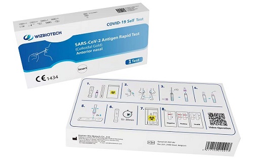 TEST ANTIGENICO RAPIDO COVID-19 AUTODIAGNOSTICO DETERMINAZIONE QUALITATIVA ANTIGENI SARS-COV-2 IN TAMPONI NASALI MEDIANTE IMMUNOCROMATOGRAFIA - Farmacia Artemisia di Montecuollo Dott. Angelo snc