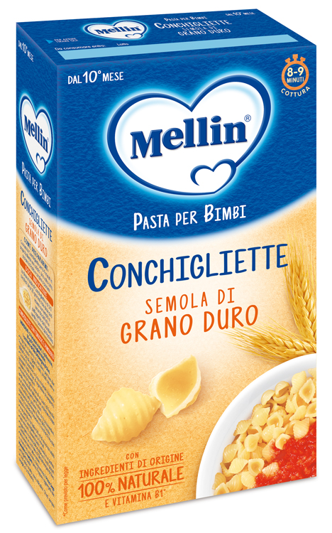 MELLIN CONCHIGLIETTE 100% GRANO DURO 280 G - Farmacia Artemisia di Montecuollo Dott. Angelo snc