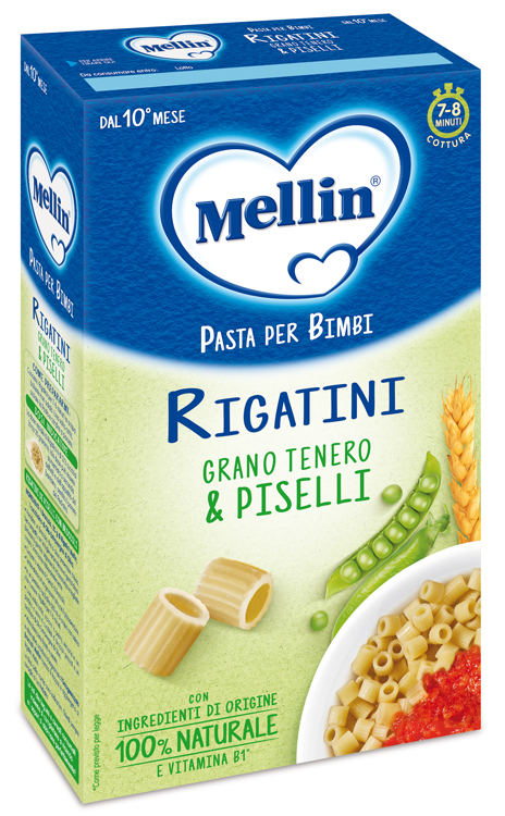 MELLIN RIGATINI CON PISELLI 280 G - Farmacia Artemisia di Montecuollo Dott. Angelo snc
