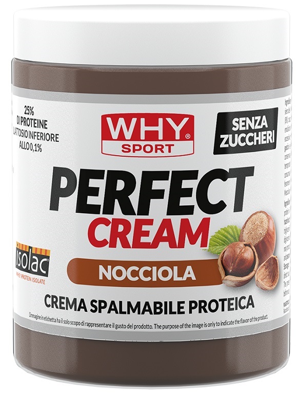 WHYSPORT PERFECT CREAM NOCCIOLA 300 G - Farmacia Artemisia di Montecuollo Dott. Angelo snc