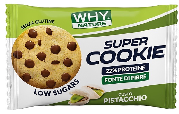 WHYNATURE SUPER COOKIE PISTACCHIO 30 G - Farmacia Artemisia di Montecuollo Dott. Angelo snc