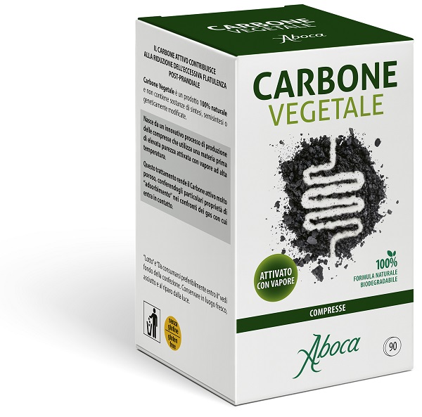 CARBONE VEGETALE 90 COMPRESSE - Farmacia Artemisia di Montecuollo Dott. Angelo snc
