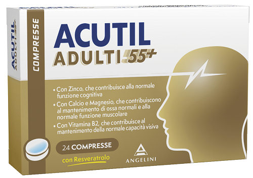 ACUTIL ADULTI 55+ 24 COMPRESSE IT - Farmacia Artemisia di Montecuollo Dott. Angelo snc