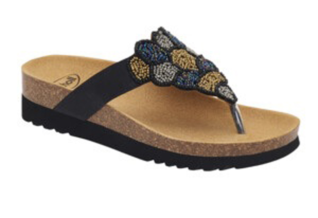 CALZATURA TANISHA 2.0 SATIN+BEADS WOMAN BLACK/MULTI TECNOLOGIA BIOPRINT MATERIALE SATIN + PERLINE FODERA TOMAIA MICROFIBRA FODERA SOTTOPIEDE MICROFIBRA 38 SS22 - Farmacia Artemisia di Montecuollo Dott. Angelo snc