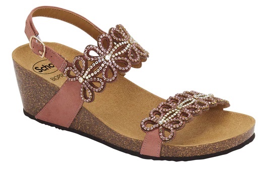 CALZATURA PALINURO SANDAL MICROFIBRE+STRASS WOMAN ROSE TECNOLOGIA BIOPRINT MATERIALE MICROFIBRA + STRASS FODERA TOMAIA SIMILPELLE FODERA SOTTOPIEDE MICROFIBRA 41 SS22 - Farmacia Artemisia di Montecuollo Dott. Angelo snc