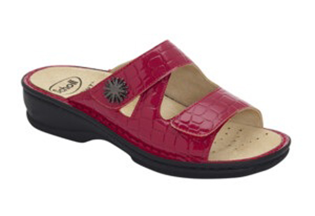 CALZATURA NEVIA PRINTED SYNTHETIC WOMAN RED TECNOLOGIA BIOPRINT MATERIALE SIMILPELLE STAMPATA FODERA TOMAIA SCAMOSCIATO FODERA SOTTOPIEDE PELLE SCAMOSCIATA 40 SS22 - Farmacia Artemisia di Montecuollo Dott. Angelo snc