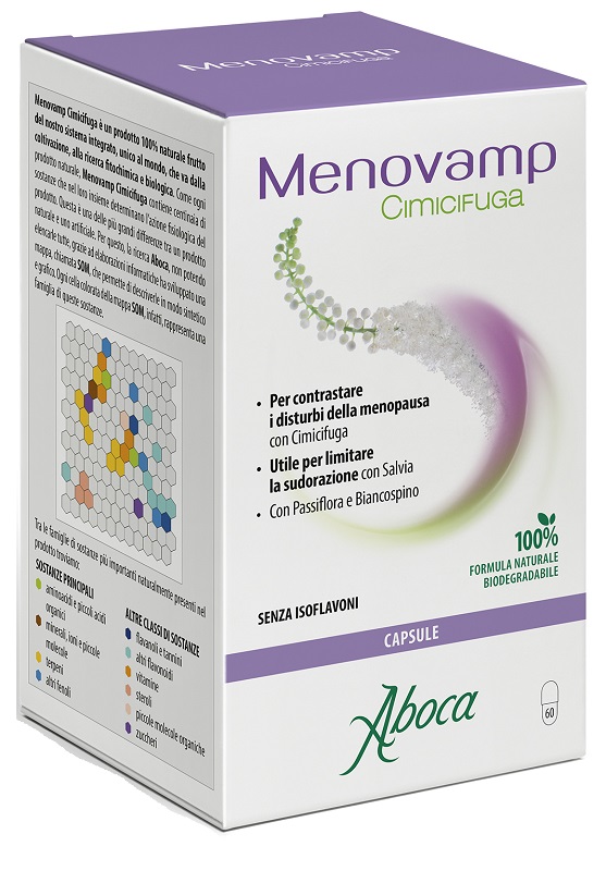MENOVAMP CIMICIFUGA 60 CAPSULE - Farmacia Artemisia di Montecuollo Dott. Angelo snc