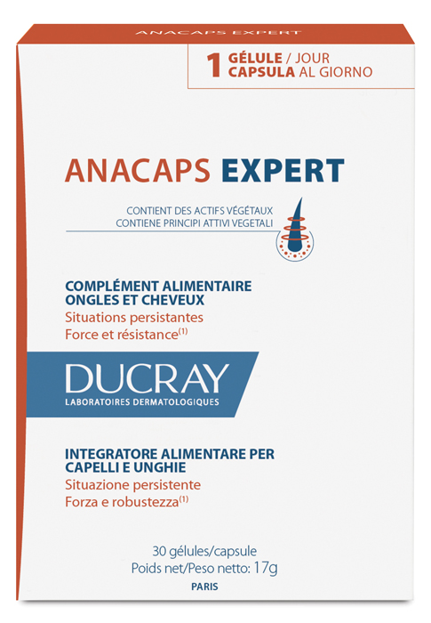 DUCRAY ANACAPS EXPERT CAPELLI E UNGHIE 30 CAPSULE - Farmacia Artemisia di Montecuollo Dott. Angelo snc