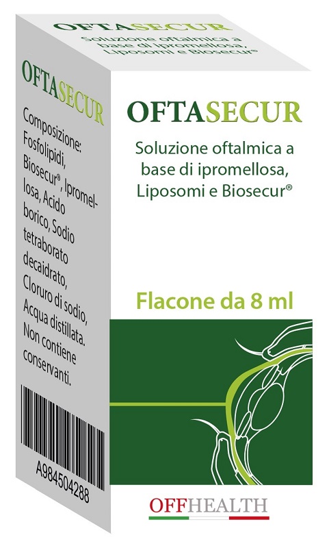 OFTASECUR BIOSECUR COLLIRIO 8 ML - Farmacia Artemisia di Montecuollo Dott. Angelo snc