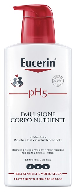 EUCERIN PH5 EMULSIONE CORPO NUTRIENTE 400 ML - Farmacia Artemisia di Montecuollo Dott. Angelo snc