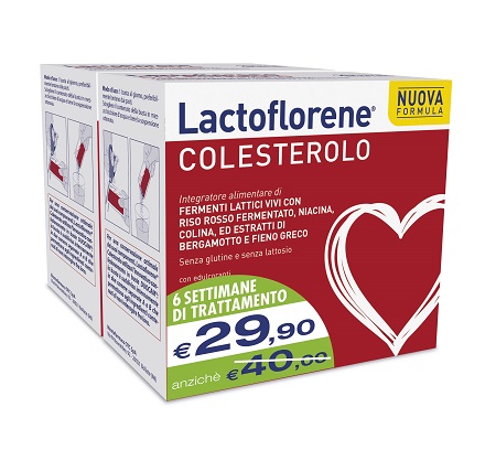 LACTOFLORENE COLESTEROLO BIPACK 20 + 20 BUSTINE - Farmacia Artemisia di Montecuollo Dott. Angelo snc