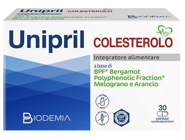 UNIPRIL COLESTEROLO 30 CAPSULE GASTRORESISTENTI - Farmacia Artemisia di Montecuollo Dott. Angelo snc