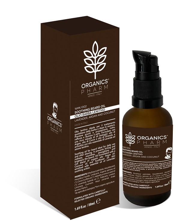 ORGANICS PHARM SOOTHING BEARD OIL 50 ML - Farmacia Artemisia di Montecuollo Dott. Angelo snc