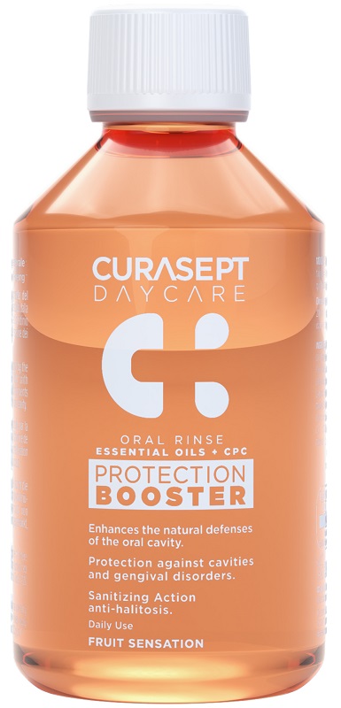 CURASEPT DAYCARE COLLUTORIO PROTECTION BOOSTER FRUIT SENSATION 250 ML - Farmacia Artemisia di Montecuollo Dott. Angelo snc