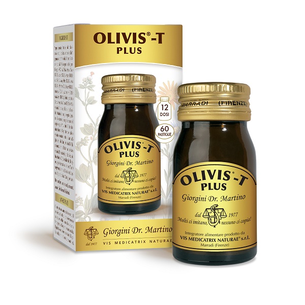 OLIVIS-T PLUS PASTIGLIE 500MG 90 G - Farmacia Artemisia di Montecuollo Dott. Angelo snc