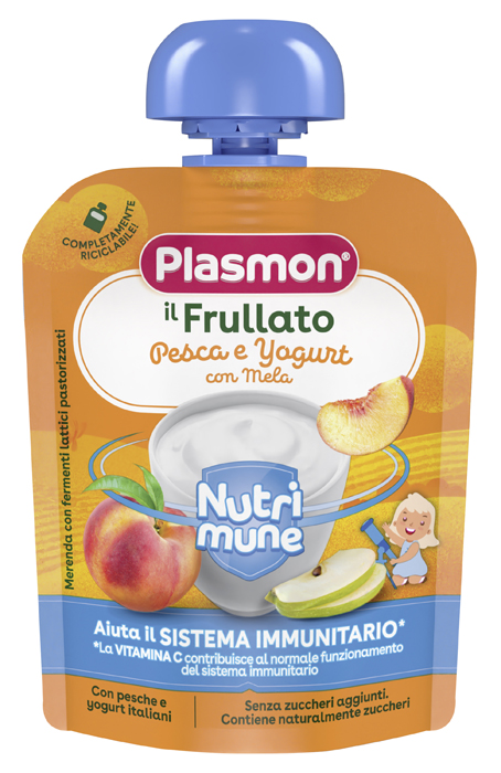 PLASMON NUTRI-MUNE PESCA/YOGURT CON MELA 85 G - Farmacia Artemisia di Montecuollo Dott. Angelo snc
